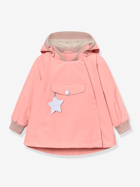 Veste mi-saison bébé fille MATWAI bleu foncé+bleu pâle+bois de rose+brun+jaune+jaune pastel+lilas+marron+rose poudré+sable+vert sauge 14 - vertbaudet enfant 