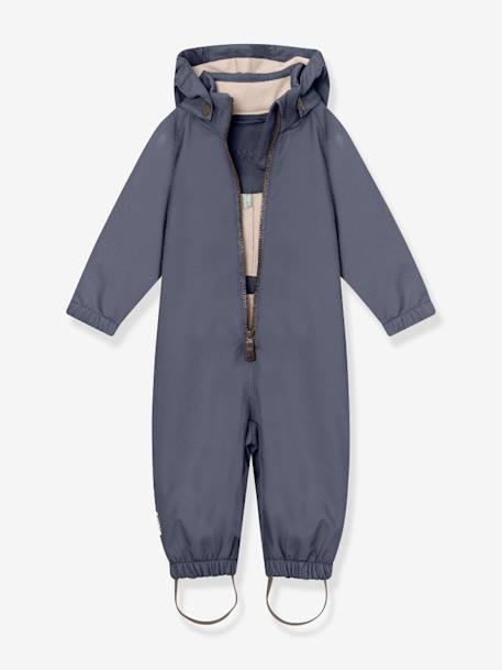 Combinaison Softshell bébé MATARNO bleu foncé+bleu pâle 2 - vertbaudet enfant 