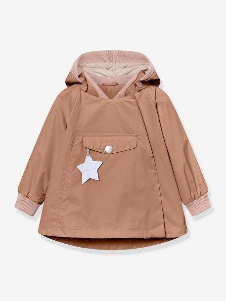 Veste mi-saison bébé fille MATWAI bleu foncé+bleu pâle+bois de rose+brun+jaune+jaune pastel+lilas+marron+rose poudré+sable+vert sauge 50 - vertbaudet enfant 