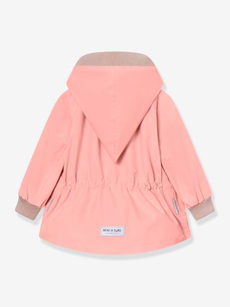 Veste mi-saison bébé fille MATWAI bleu foncé+bleu pâle+bois de rose+brun+jaune+jaune pastel+lilas+marron+rose poudré+sable+vert sauge 17 - vertbaudet enfant 