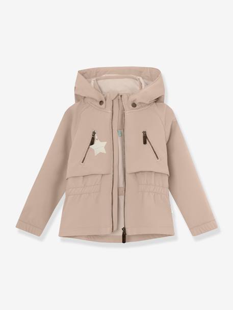 Veste Softshell fille MATALGEA sable 2 - vertbaudet enfant 