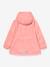 Veste mi-saison imperméable fille MATSILA bois de rose+jaune pastel 4 - vertbaudet enfant 