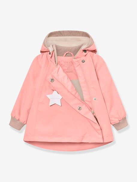 Veste mi-saison bébé fille MATWAI bleu foncé+bleu pâle+bois de rose+brun+jaune+jaune pastel+lilas+marron+rose poudré+sable+vert sauge 15 - vertbaudet enfant 