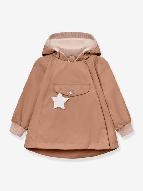 Veste mi-saison bébé MATWAI avec doublure polaire bois de rose+marron+sable 9 - vertbaudet enfant 