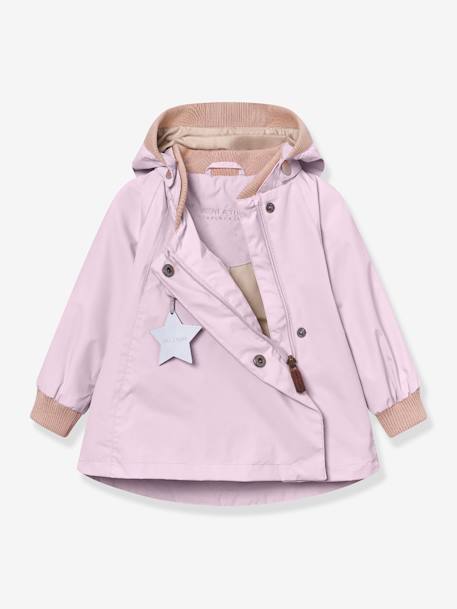 Veste mi-saison bébé fille MATWAI bleu foncé+bleu pâle+bois de rose+brun+jaune+jaune pastel+lilas+marron+rose poudré+sable+vert sauge 44 - vertbaudet enfant 