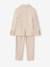 Ensemble céremonie chemise col Mao, veste et pantalon garçon beige+bleu ciel+vert d'eau 7 - vertbaudet enfant 