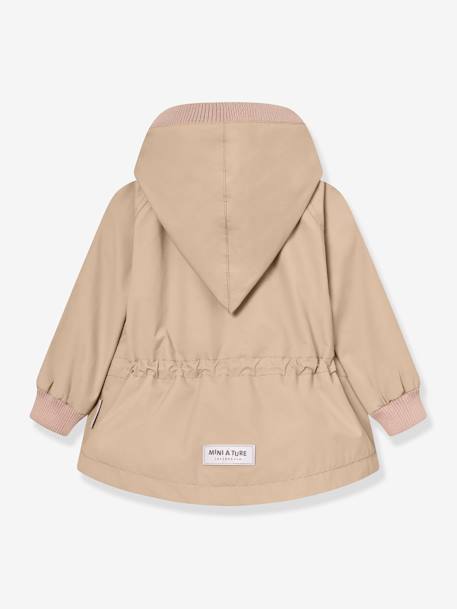 Veste mi-saison bébé MATWAI avec doublure polaire bois de rose+marron+sable 22 - vertbaudet enfant 