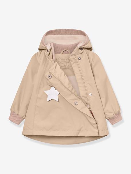 Veste mi-saison bébé fille MATWAI bleu foncé+bleu pâle+bois de rose+brun+jaune+jaune pastel+lilas+marron+rose poudré+sable+vert sauge 63 - vertbaudet enfant 