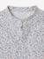 Chemise fleurie à col Mao garçon beige imprimé+bleu imprimé 6 - vertbaudet enfant 