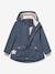Parka mi-saison fille MATALLURE bleu foncé+marine+tomette 2 - vertbaudet enfant 