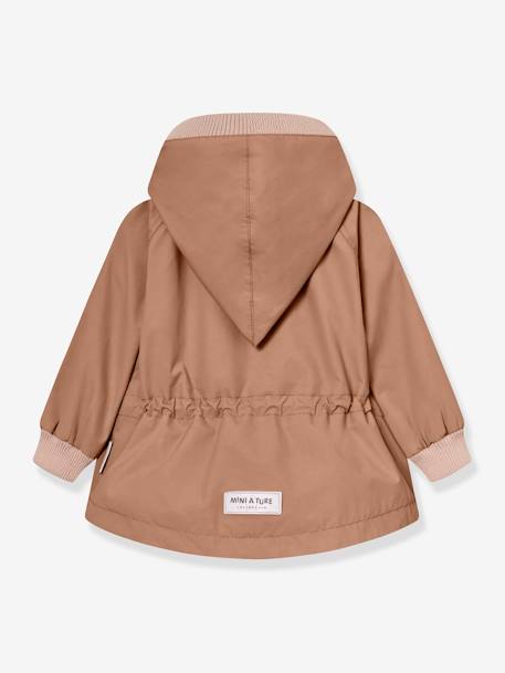 Veste mi-saison bébé MATWAI avec doublure polaire bois de rose+marron+sable 12 - vertbaudet enfant 