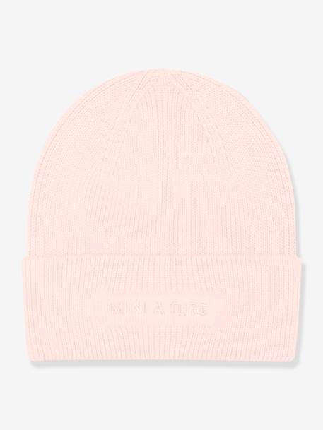 Bonnet pour enfants MATBOJE en coton biologique rose 1 - vertbaudet enfant 