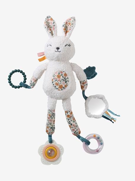Peluche d'activités à suspendre RETRO FLOWER jaune 1 - vertbaudet enfant 