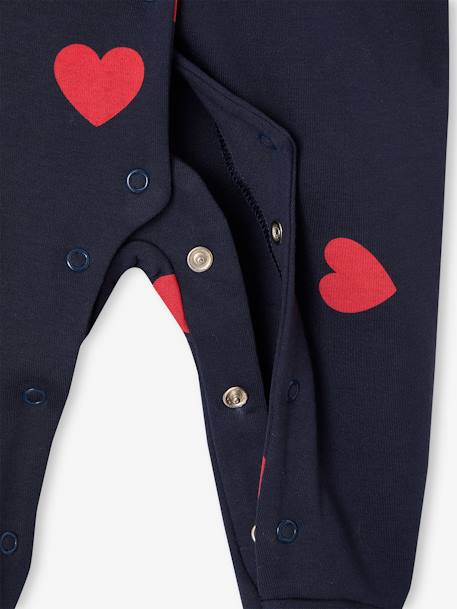 Pyjama bébé mon coeur marine 4 - vertbaudet enfant 