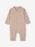 Combinaison naissance en laine et cachemire personnalisable beige chiné 8 - vertbaudet enfant 