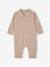 Combinaison naissance en laine et cachemire personnalisable beige chiné 4 - vertbaudet enfant 