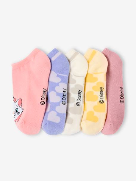 Lot de 5 paires de socquettes Disney Animals multicolore 2 - vertbaudet enfant 