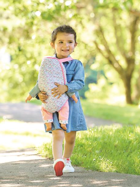 Porte-bébé Fleuri - rose 3 - vertbaudet enfant 
