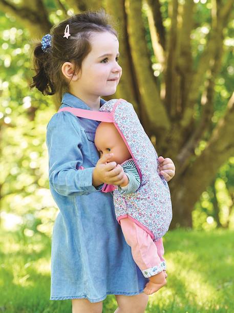 Porte-bébé Fleuri - rose 2 - vertbaudet enfant 