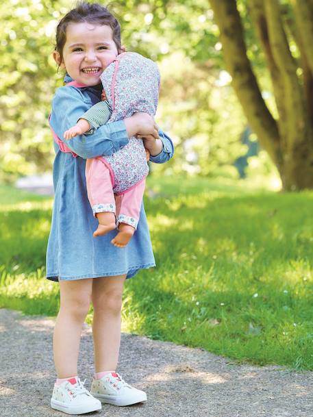 Porte-bébé Fleuri - rose 4 - vertbaudet enfant 