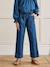 Pantalon large fille en denim light stone 5 - vertbaudet enfant 