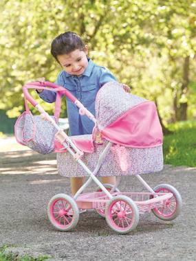 Poussette Canne Pour Poupée Vertbaudet - Imprimé Étoilé - Pliable, Assise Amovible - Dès 3 Ans