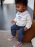 Sweat bébé à col Claudine écru 6 - vertbaudet enfant 