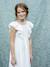 Robe fille Simone - Cortège Plume- écru 5 - vertbaudet enfant 