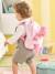 Sac à dos porte poupon peluche rose rose 4 - vertbaudet enfant 