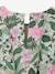 Robe en gaze de coton imprimée fille vert sauge 5 - vertbaudet enfant 