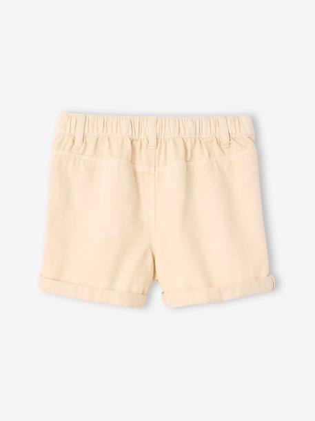 Short à poches plaquées fille rose+vanille 5 - vertbaudet enfant 