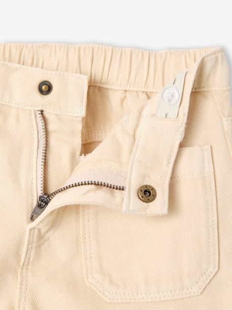 Short à poches plaquées fille rose+vanille 6 - vertbaudet enfant 