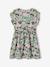 Robe en gaze de coton imprimée fille vert sauge 2 - vertbaudet enfant 