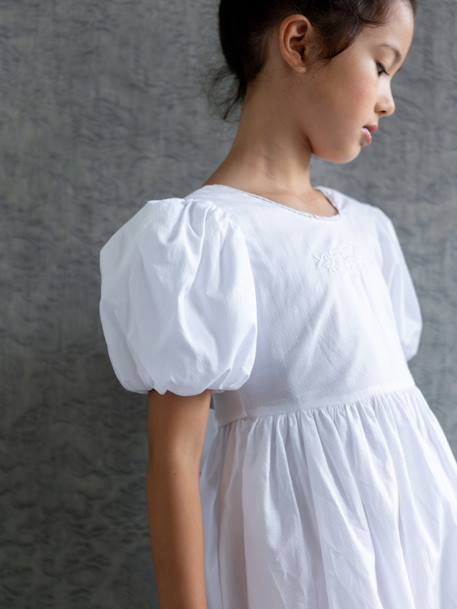 Robe fille Charlie- Cortège Arabesque écru 5 - vertbaudet enfant 