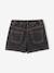 Jupe short en jean Fille anthracite 2 - vertbaudet enfant 