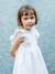 Robe brodée Sarah fille - cortège Plume - écru 4 - vertbaudet enfant 