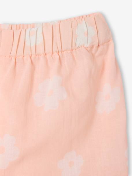 Ensemble imprimé débardeur + short + bandeau bébé fille rose pâle 8 - vertbaudet enfant 