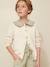 Cardigan fille points fantaisie écru+rose pâle 1 - vertbaudet enfant 