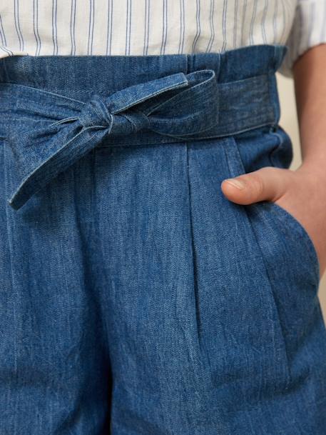 Short en denim léger denim brut 5 - vertbaudet enfant 