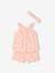 Ensemble imprimé débardeur + short + bandeau bébé fille rose pâle 6 - vertbaudet enfant 