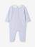 Pyjama bébé en velours personnalisable bleu ciel 2 - vertbaudet enfant 