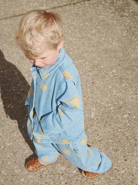 Veste Magot bleu jean 4 - vertbaudet enfant 