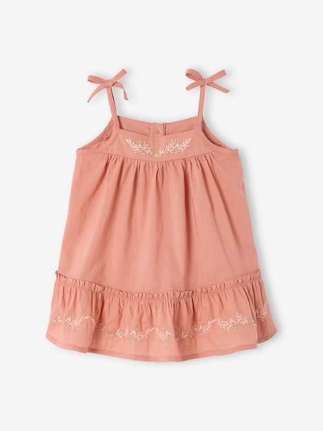 Robe brodée bébé rose 1 - vertbaudet enfant 