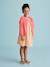 Ensemble fille robe + gilet mauve+rose+rose imprimé 11 - vertbaudet enfant 