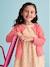 Ensemble fille robe + gilet mauve+rose+rose imprimé 7 - vertbaudet enfant 
