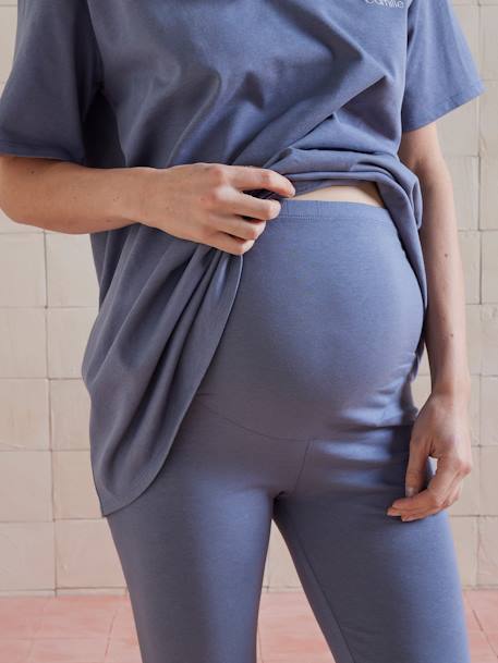 Ensemble 2 pièces grossesse homewear bleu ardoise 3 - vertbaudet enfant 