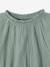 Tee-shirt blouse forme crop fille corail+écru+vert sauge 12 - vertbaudet enfant 