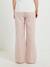 Ensemble 2 pièces pyjama en coton Before and After blush 4 - vertbaudet enfant 