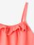 Pyjashort fille volant brodé corail 6 - vertbaudet enfant 