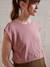 T-shirt de grossesse devant/dos en lin mélangé grenadine+vieux rose 11 - vertbaudet enfant 